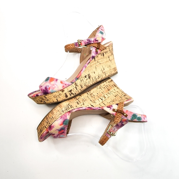 🤑Mix No 6 Wedge Heel Ankle Strap Sandals - Picture 4 of 11